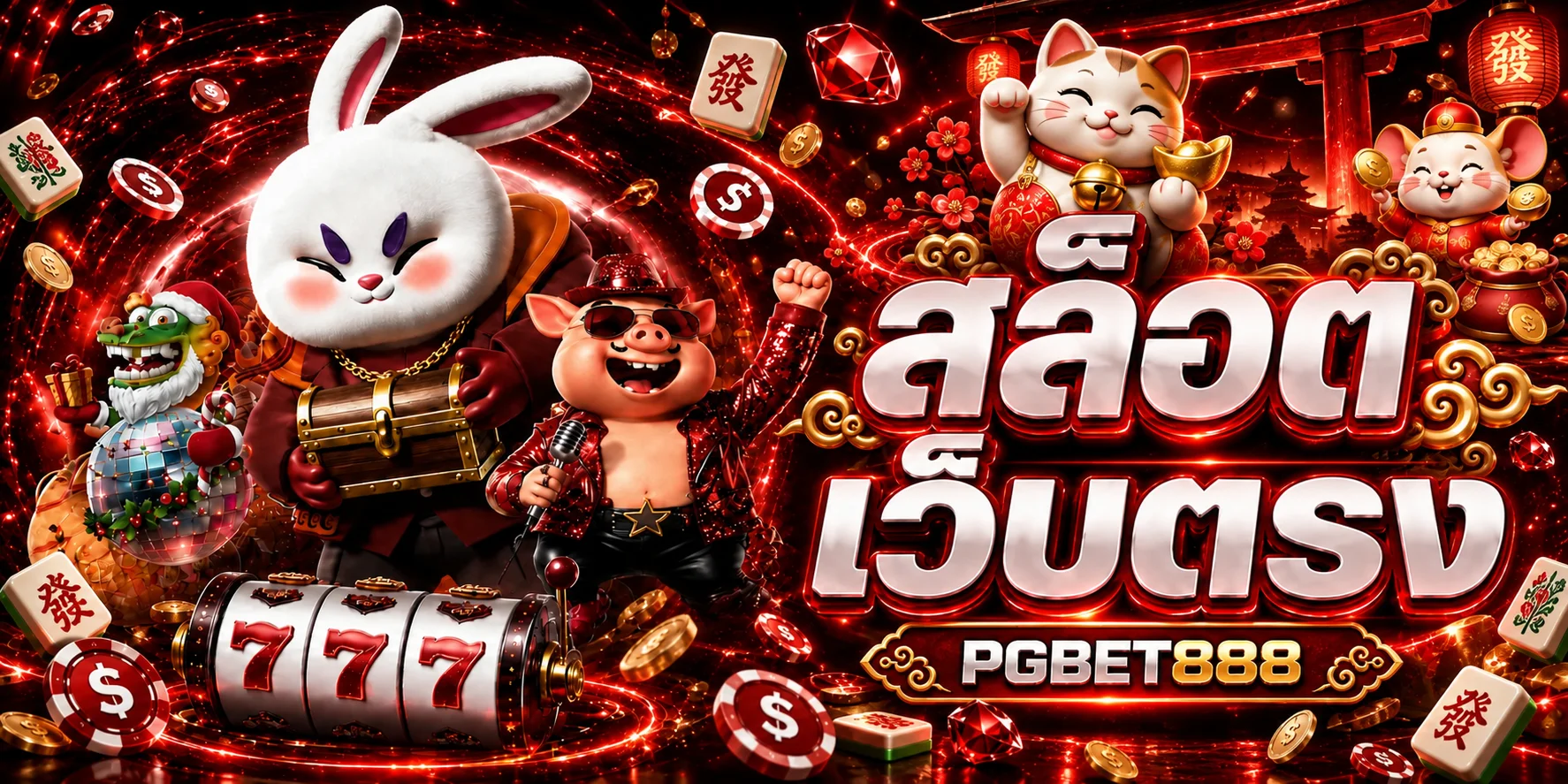 เกมสล็อต PG เว็บตรงและตัวละครเกมยอดนิยม