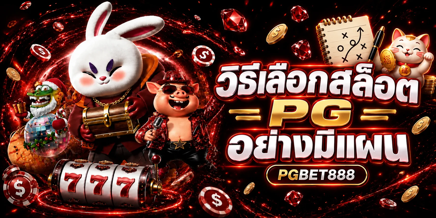 PGBET888 วิธีเลือกสล็อต PG อย่างมีแผน